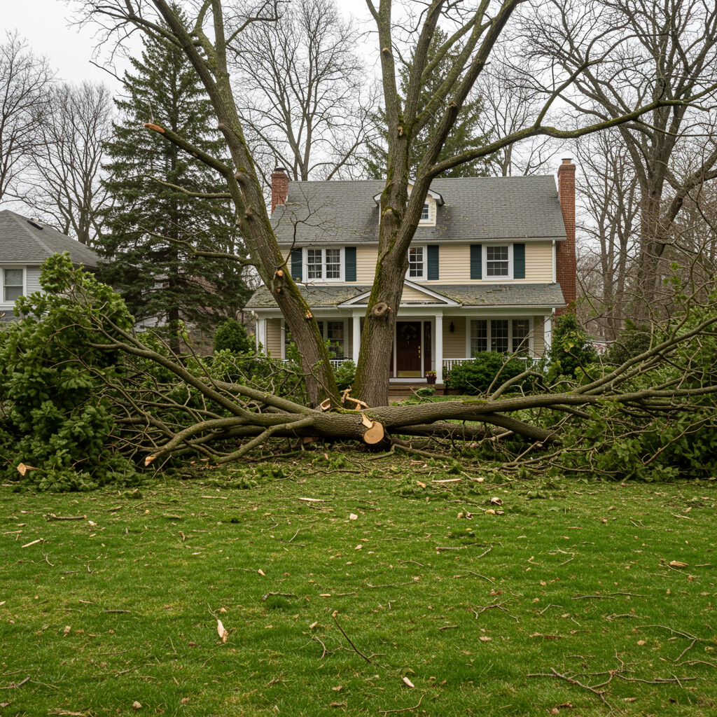 Storm Damage Cleanup in San Antonio